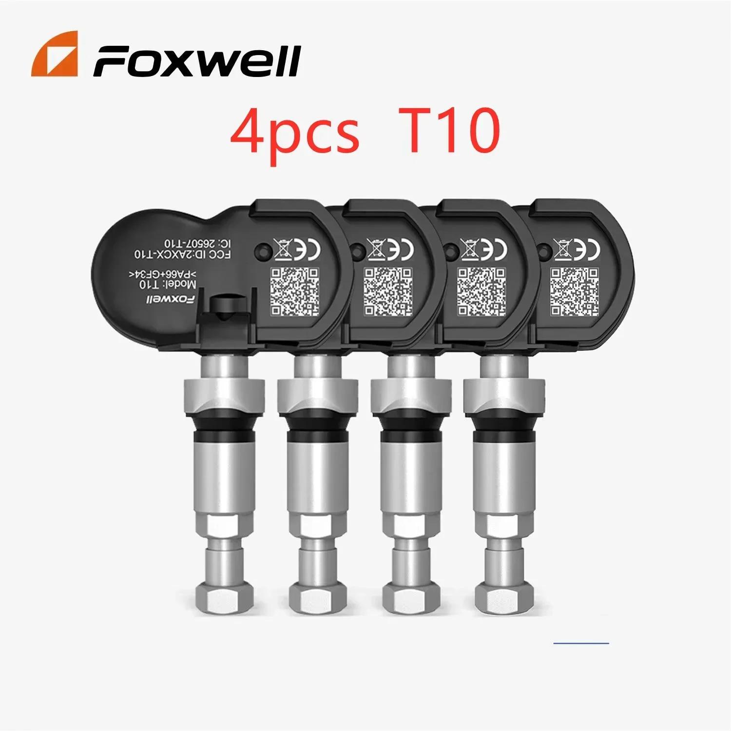 Foxwell T10 MX  TPMS, 433MHz 315MHZ OE  Ȱȭ α׷ Ÿ̾ з  ׽Ʈ  , 2 in 1, 4 